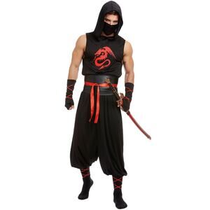 NEW Dreamguy Yandy Yes Master Ninja Costume Size XXL